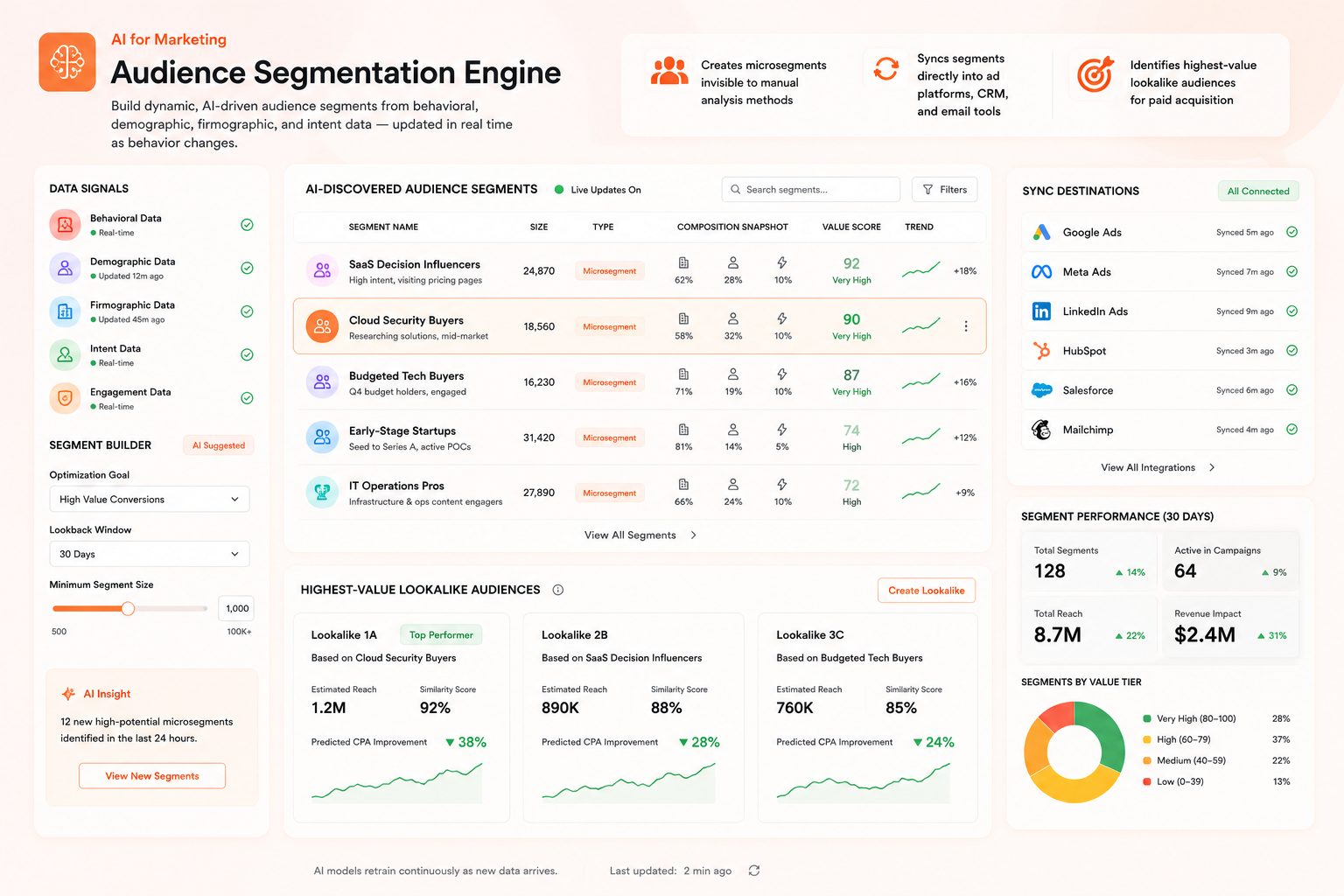 Audience Segmentation Engine